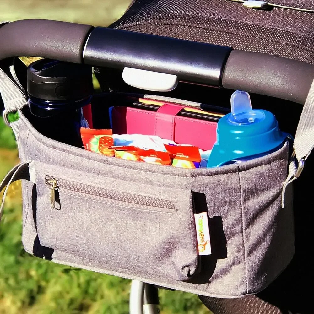 Baby Stroller Organizer Bag, Fits All Strollers Carry Your Phones, Keys, Diapers